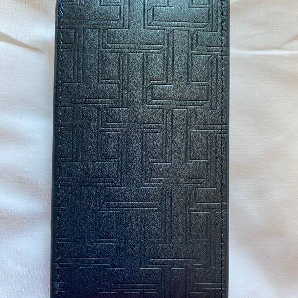 Vintage TED BAKER London Eyeglasses Sunglasses Soft Case Rubber, Blue, Like New - Picture 3 of 5